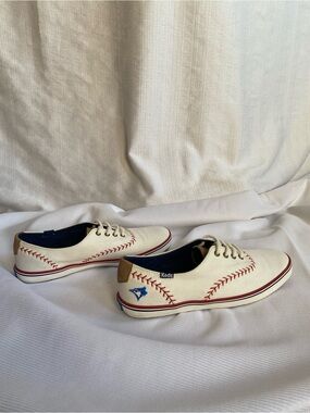 Keds Toronto Blue Jays MLB Pennant Sneakers Womens Size 6.5 Like New Clean